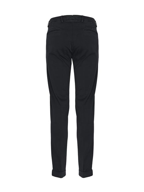 Pantalone BG07 in cotone Navy BRIGLIA | BG07 40000900011